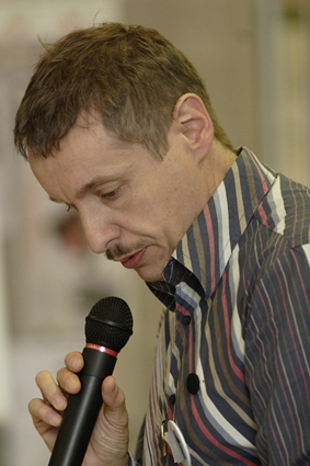 Gleichzeitig Conferencier und Teilnehmer, Marijo Matic