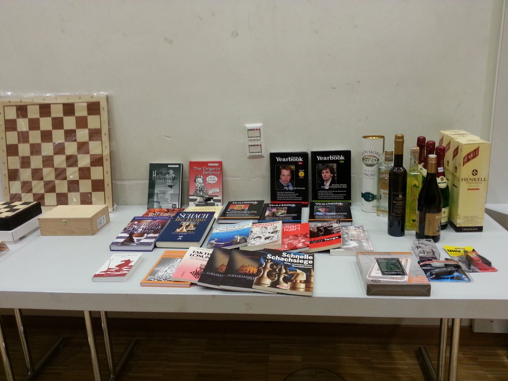 Sachpreise beim Neujahrsblitz 2013