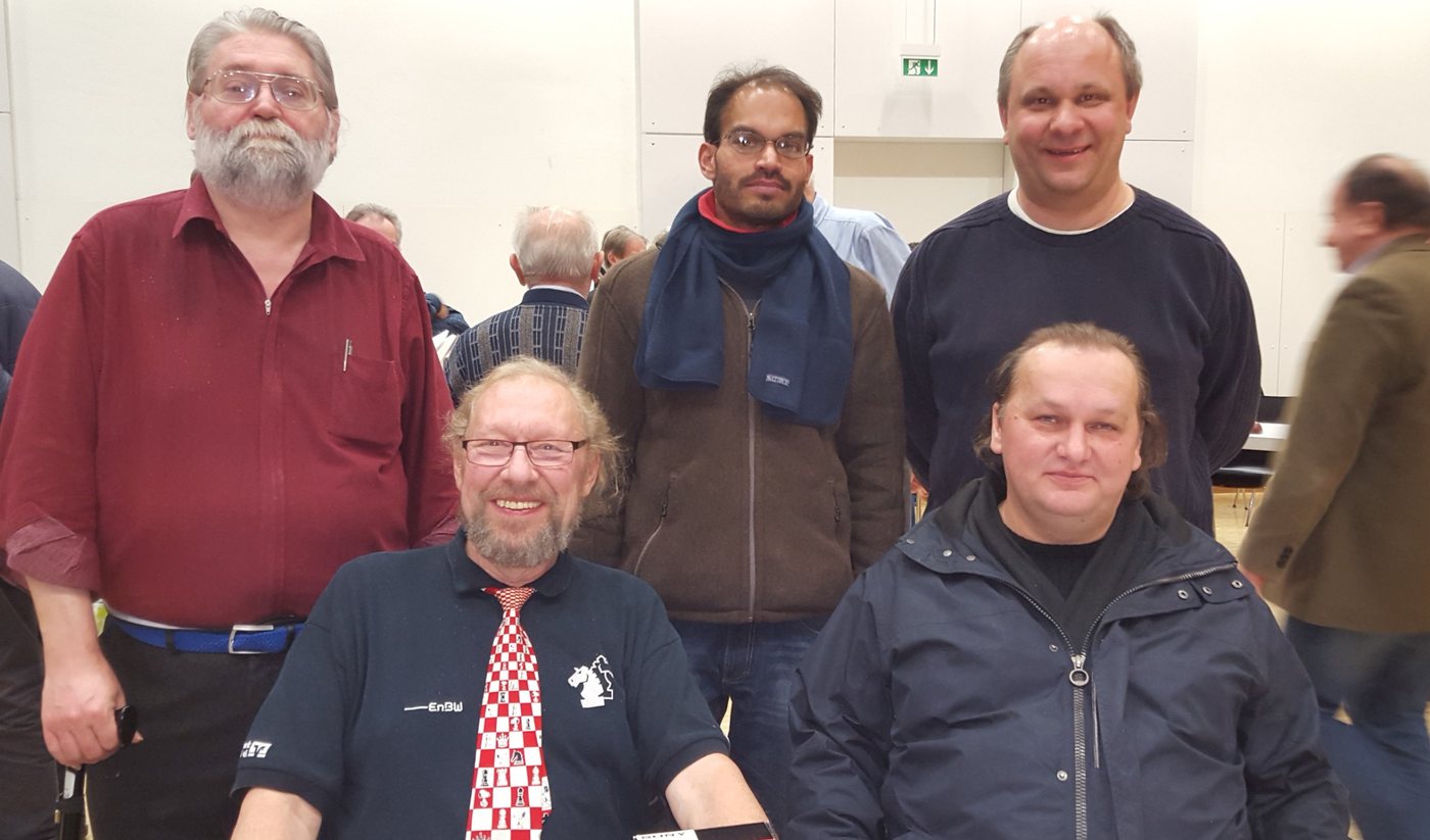 Die Turniersieger des Werner-Hoffmann-Gedenkturniers 2016.