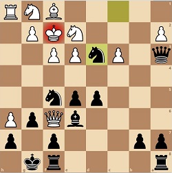 Schwarz Schach Stück Mit Einem Gestreckten Perspektive Allein