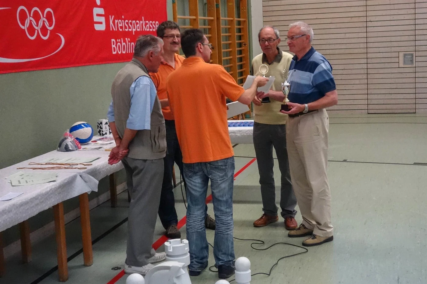 Siegerehrung bei der Baden-Württembergischen Familienmeisterschaft 2014